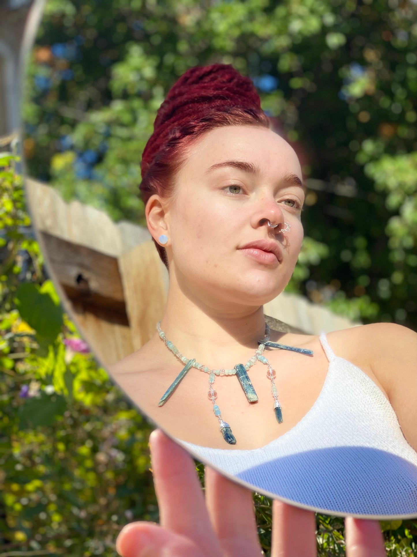Blue Kyanite Choker