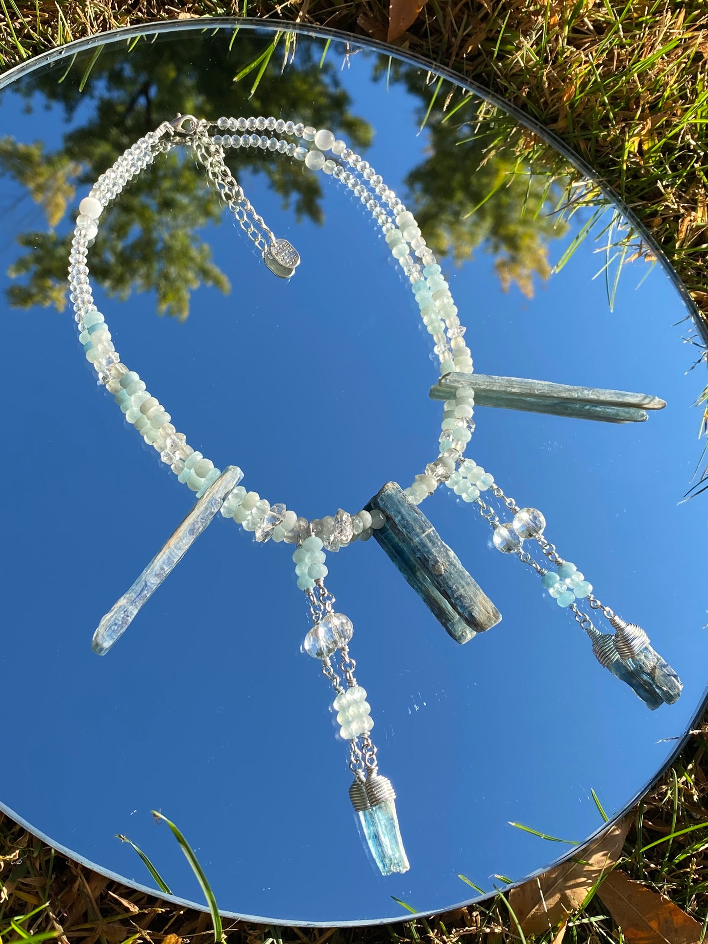 Blue Kyanite Choker