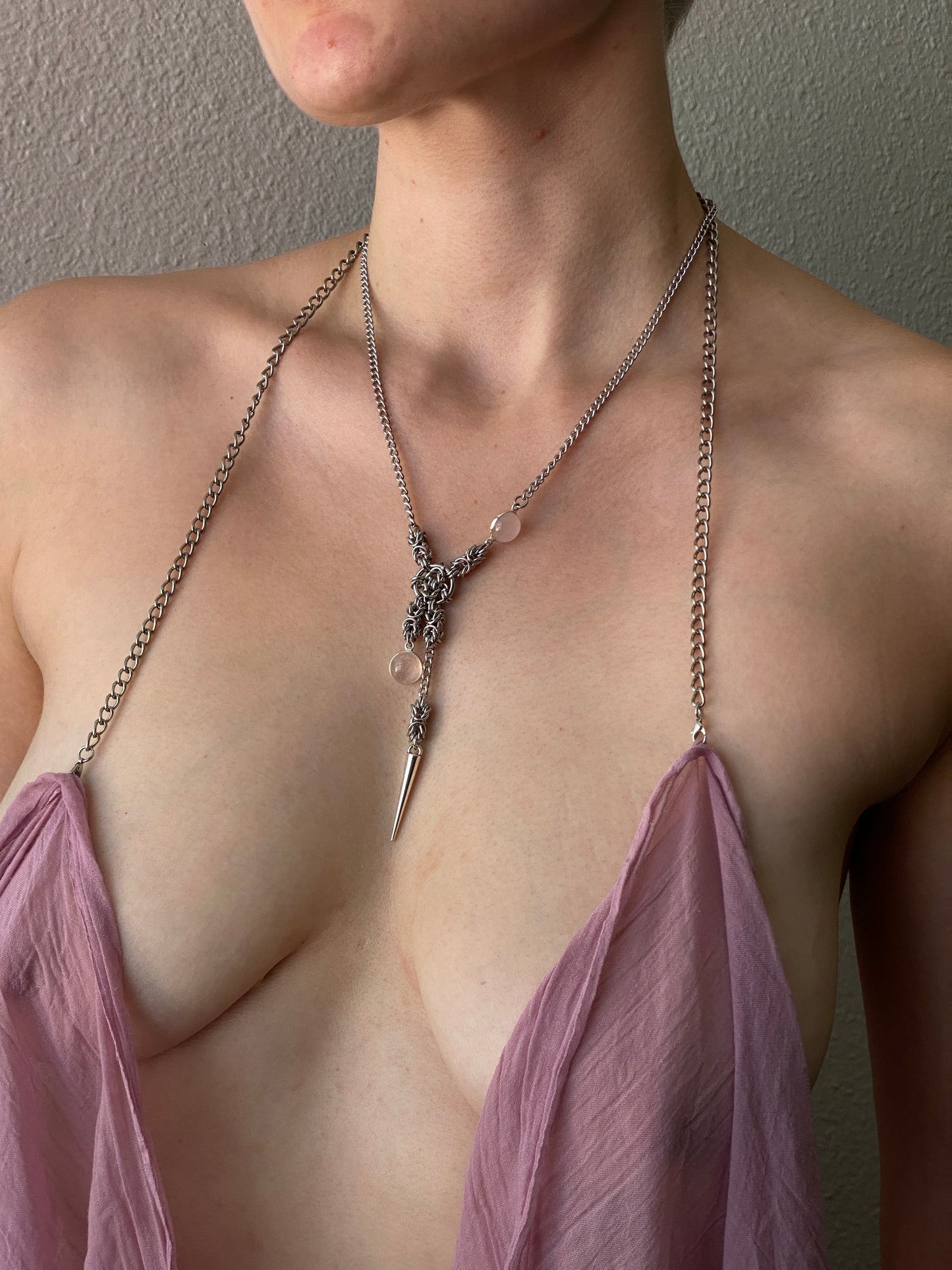 Rose Quartz Necklace