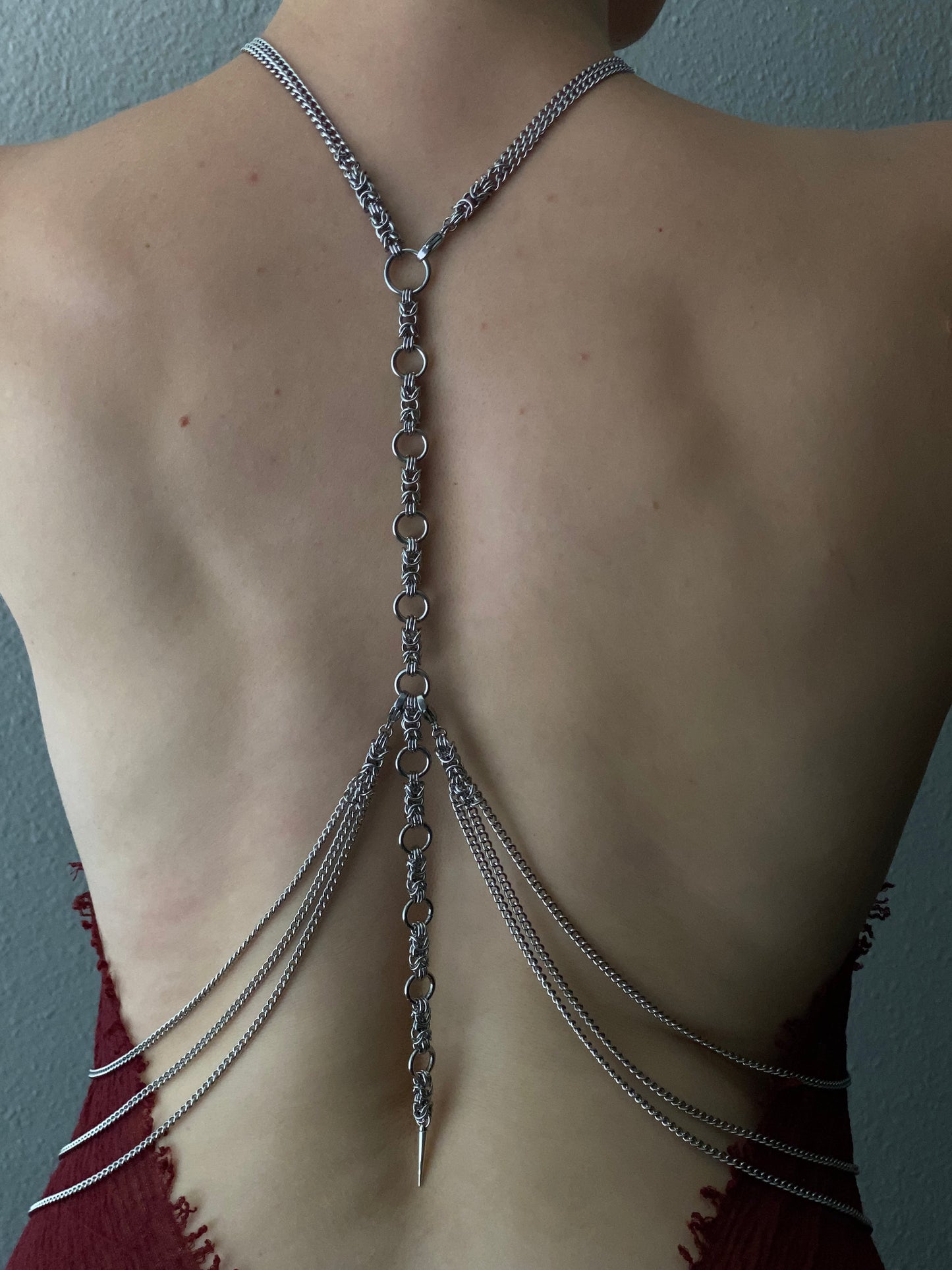 Carnelian Body Chain