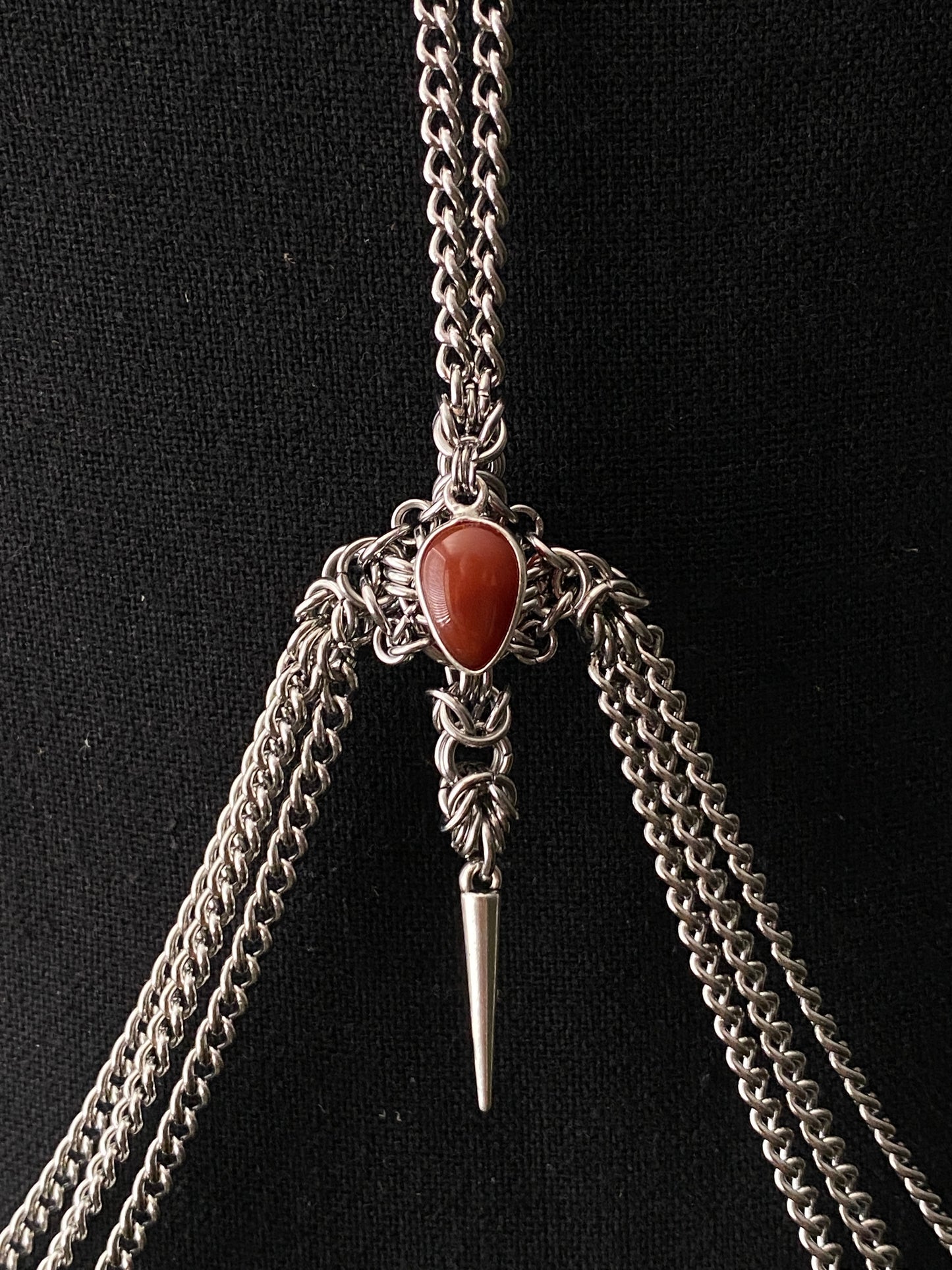 Carnelian Body Chain