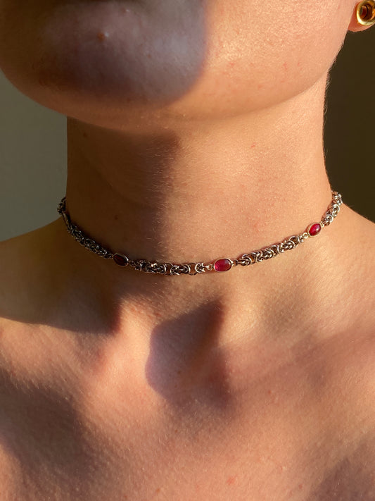 Garnet Choker