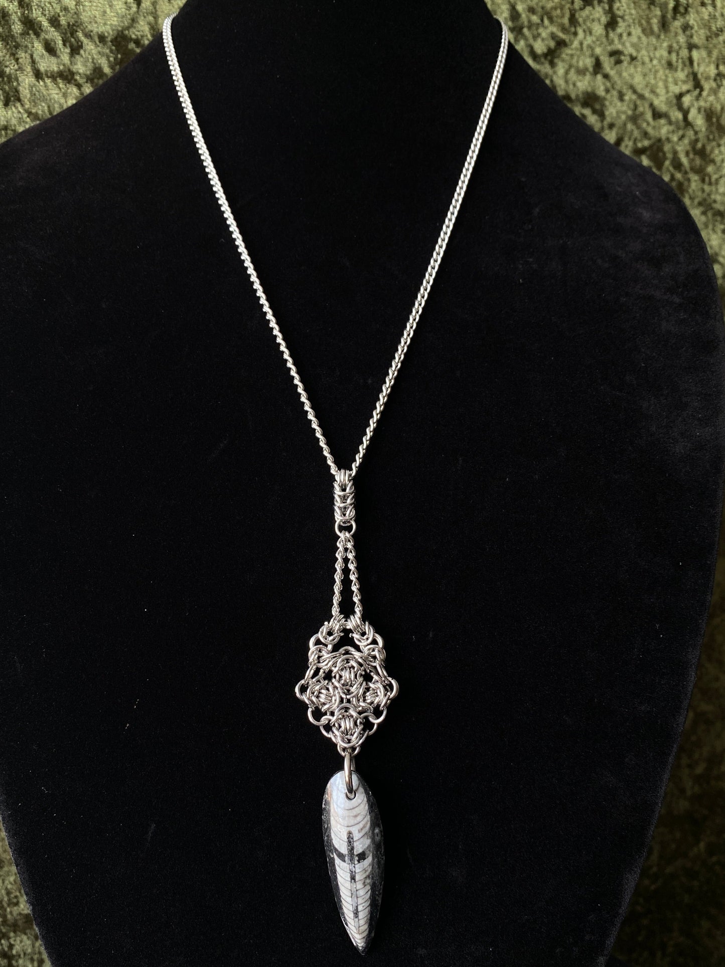 Orthoceras Pendant