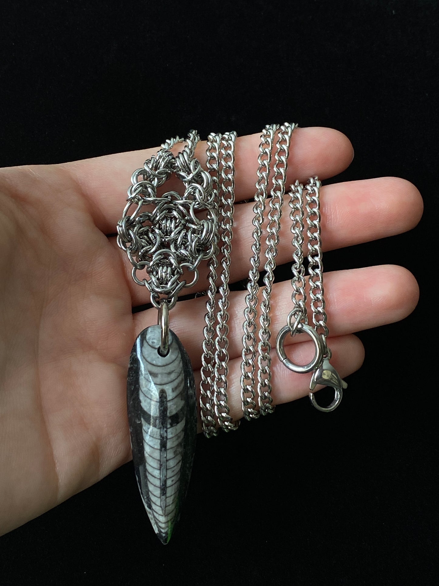Orthoceras Pendant