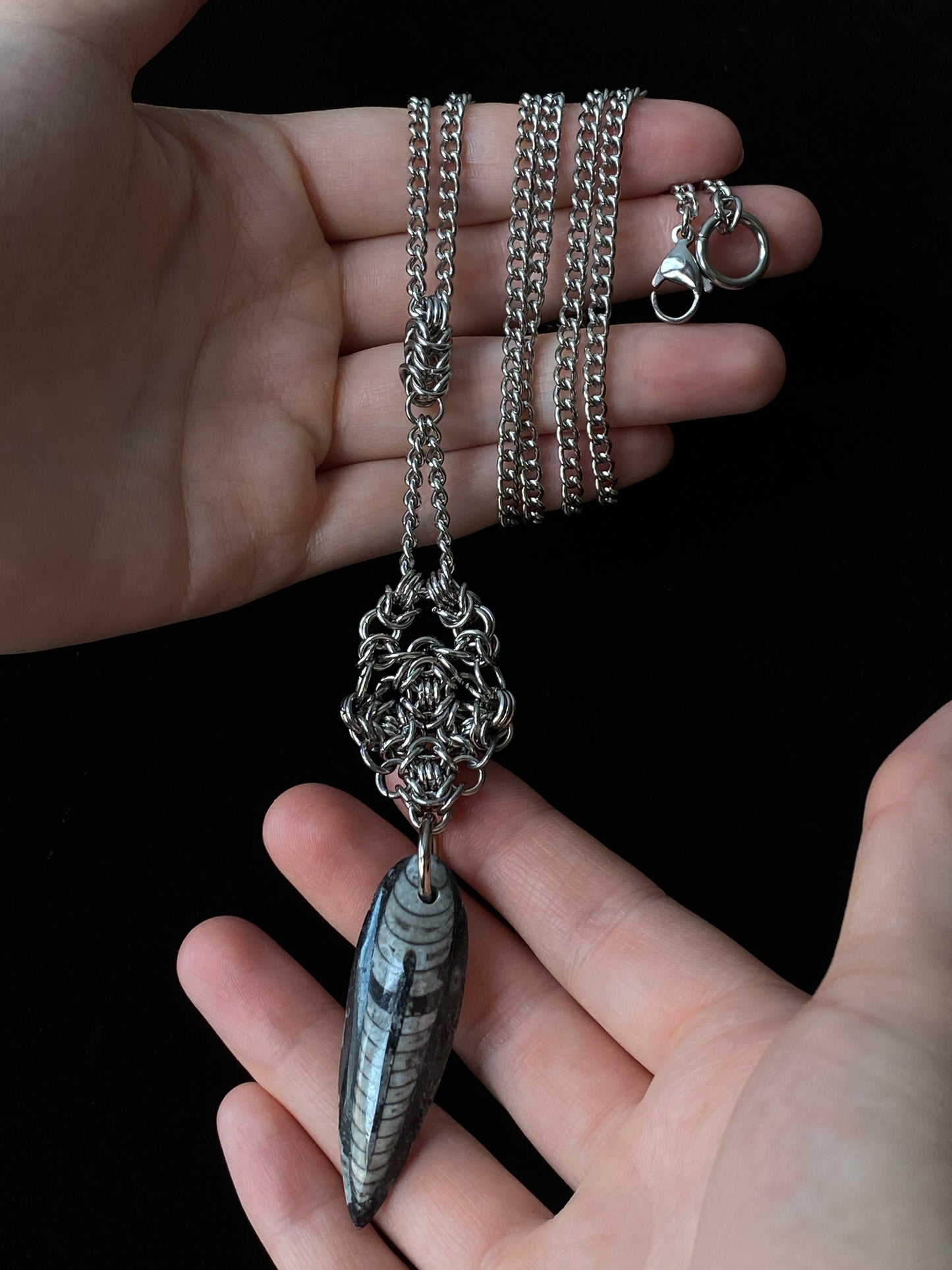 Orthoceras Pendant
