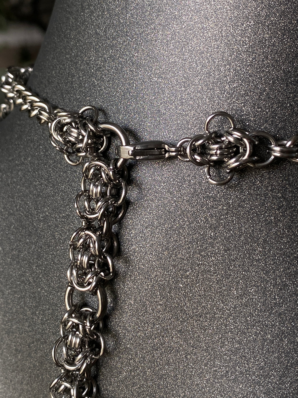 Tiered Labradorite Choker