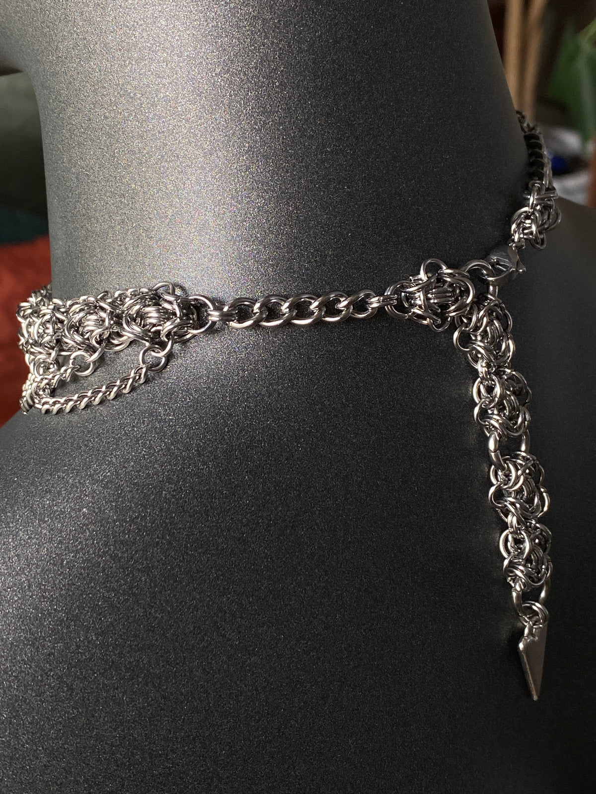 Tiered Labradorite Choker
